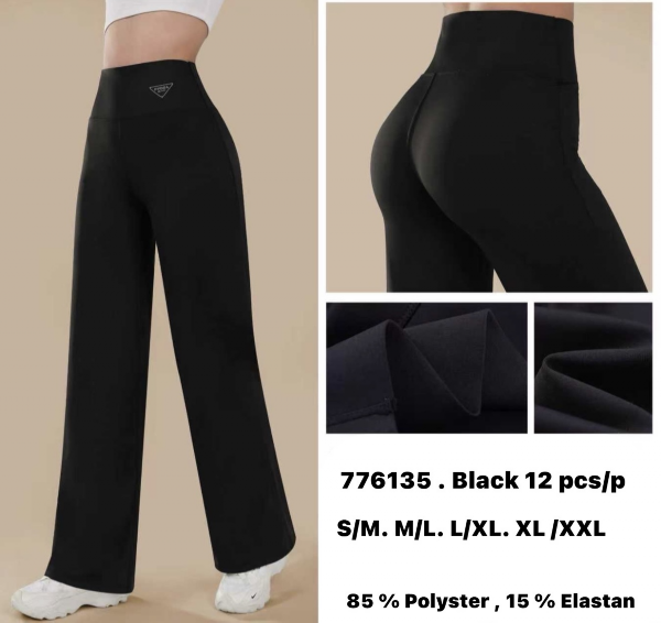 Legginsy damskie Roz S-2XL , 1 Kolor Paczka 12 szt